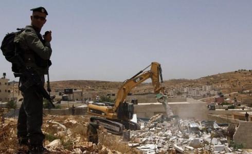 الجيش الإسرائيلي يهدم مبنى سكني في أريحا - أرشيفية