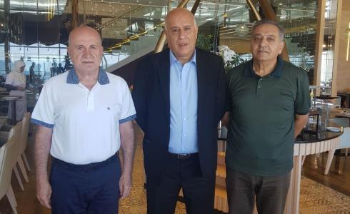 الرجوب يبحث مع رئيس الاتحاد اللبناني سبل التعاون الكروي بين الاتحادين