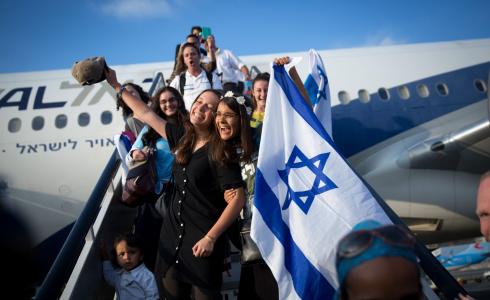 الهجرة اليهودية الى اسرائيل