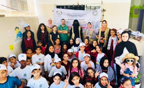 جمعية أمواج تختتم المخيم الصيفي بعنوان "ابتسامة لجيل أفضل"