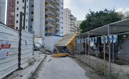 مصرع عاملين نتيجة سقوط حاوية في طيرة الكرمل