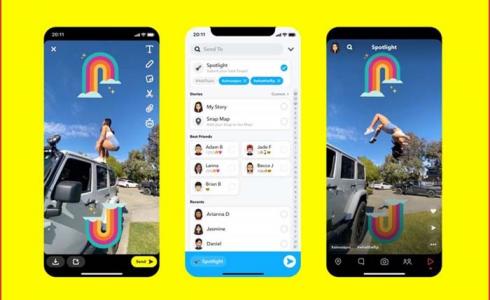 سناب شات تطلق ميزة التعليق على الفيديو 