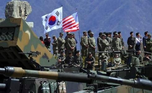 تدريبات عسكرية بين امريكا وكوريا الجنوبية - أرشيف
