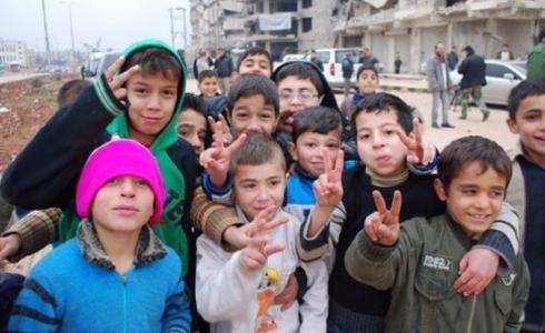 أطفال اللاجئين الفلسطينيين في سوريا - ارشيف