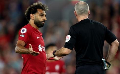 محمد صلاح من مباراة أمس .