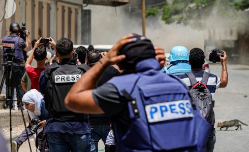 انتهاكات الحريات الإعلامية للصحفيين من خلال العُدوان على غزة