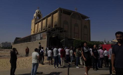 سبب حريق كنيسة الانباء بيشوي في مصر