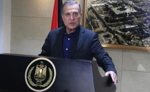 الناطق الرسمي باسم الرئاسة الفلسطينية نبيل أبو ردينة