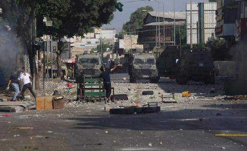 مواجهات نابلس اليوم بعد مقتل ابراهيم النابلسي