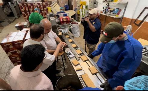 جولات تفقدية لوزارة الاقتصاد على عدد من مصانع غزة