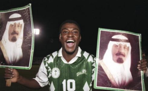 عبيد الدوسري لاعب منتخب السعودية سابقا