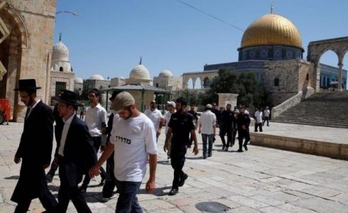 مستوطنون يقتحمون المسجد الأقصى - أرشيفية