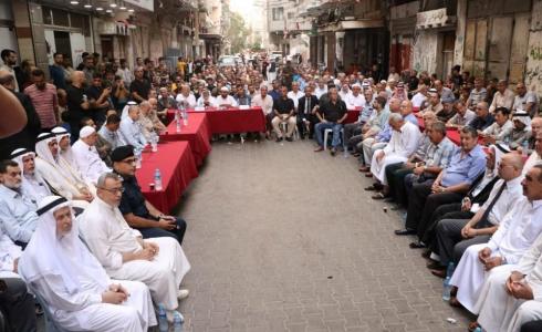 الشرطة ترعى صلحًا عشائريًا بين عائلتين شمال قطاع غزة