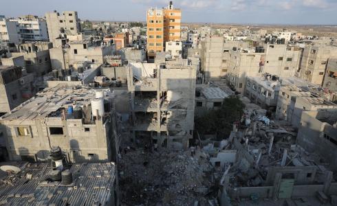 آثار العدوان الإسرائيلي على غزة