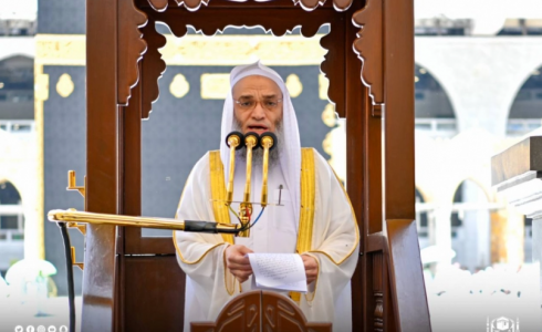 خطيب المسجد الحرام الشيخ فيصل غزاوي