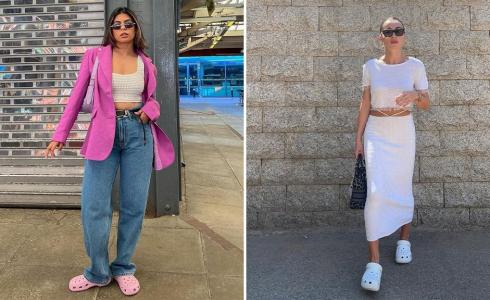 6 أفكار مميزة لتنسيق أحذية كروكس هذا الصيف