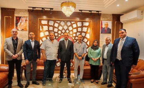 اجتماع جمعية رجال الأعمال مع وفد من الأمم المتحدة