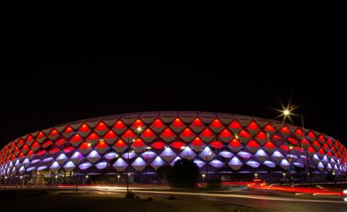 تعرف على استاد هزاع بن زايد الذي يحتضن مباراة الأهلي والزمالك