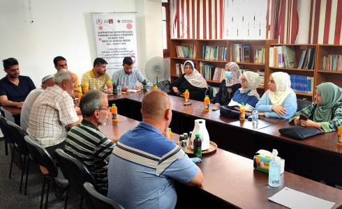 جمعية أجيال تنفذ جلسة تعريفية لمشروع العودة إلى المدرسة BACK TO SCHOOL