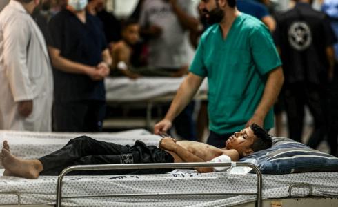 مصابو العدوان الإسرائيلي المتواصل على قطاع غزة