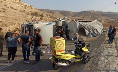 من مكان وقوع الحادث في النقب