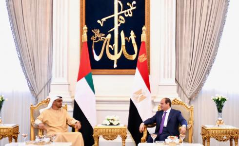 الرئيس المصري ونظيره الإماراتي يؤكدان على أهمية وحدة الصف العربي