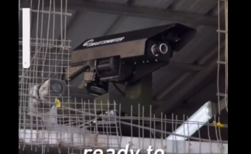 منظومة التحكم عن بعد في اطلاق كرات المطاط