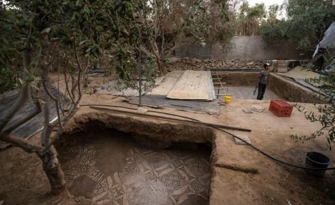 الكشف الأثري الجديد شرق مخيم البريج