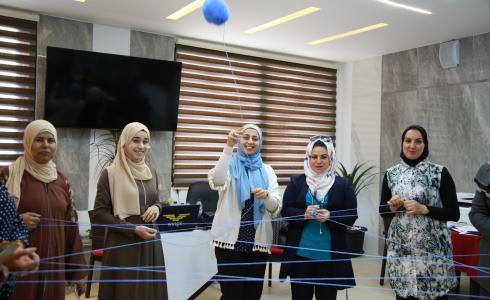 جانب من جلسات الرعاية الذاتية مع الصحفيات والصحفيين في غزة