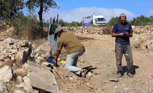 مجموعة من المستوطنين بالضفة - ارشيف