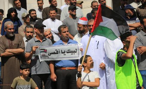 مسيرات تجوب جنوب قطاع غزة دعما لأهالي القدس