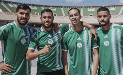 قميص منتخب الجزائر الجديد.