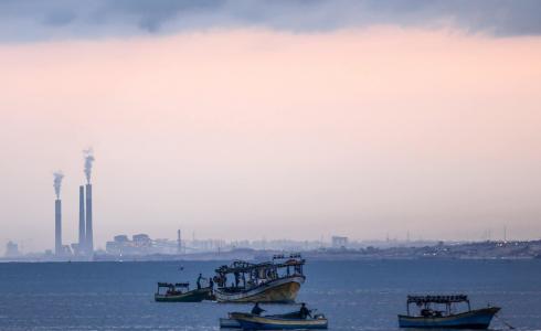 ميناء غزة - عدسة أحمد زقوت