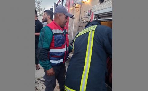 اندلاع حريق في منزل في الحديدية جنوب الخليل