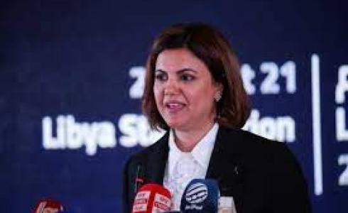 وزيرة الخارجية الليبية نجلاء المنقوش