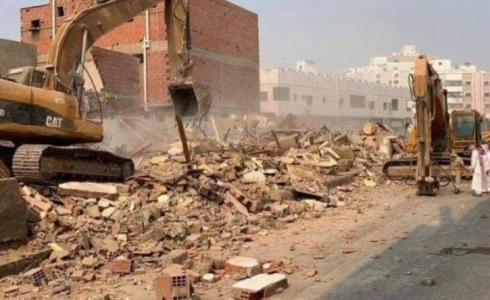 البدء بإزالة المباني العشوائية بحي "قويزة" في جدة