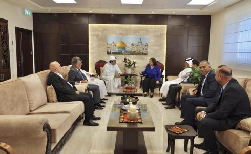 تفاصيل اجتماع وزيرة الصحة مع وفد قطري برئاسة الحردان