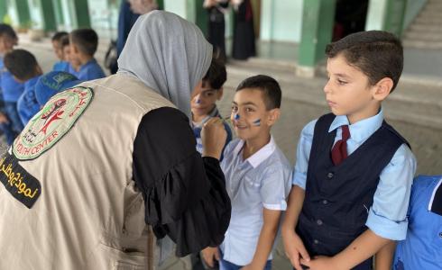 يوم ترفيهي في مدرسة شهداء خان يونس