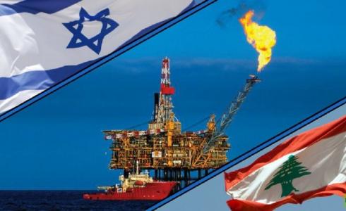 محطة غاز على حدود لبنان