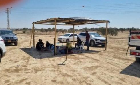 اعتقال 5 شبان على خلفية نصب خيام احتجاجا على أزمة السكن في رهط