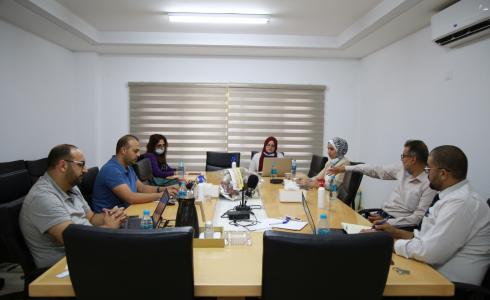 وفد من وكالة التنمية البلجيكية يزور برنامج غزة للصحة النفسية