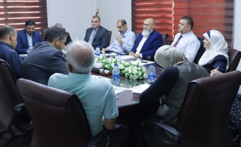 وزارة الحكم المحلي بغزة تصادق على نظام لجان الأحياء في الهيئات المحلية