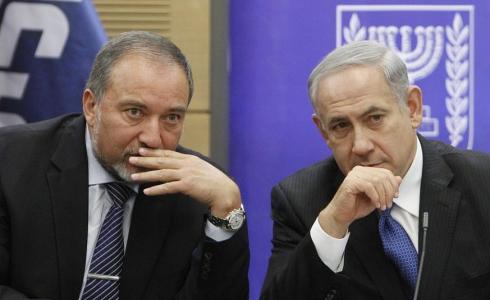 أفيغدور ليرمان وبنيامين نتنياهو