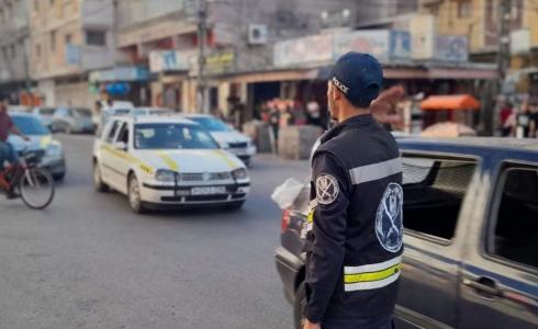 شرطي مرور في فطاع غزة - توضيحية