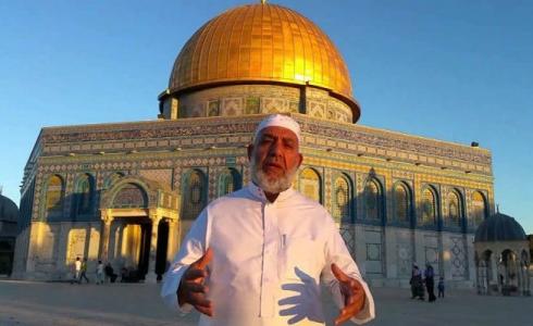 الاحتلال يقرر إبعاد الشيخ ناجح بكيرات عن المسجد الأقصى