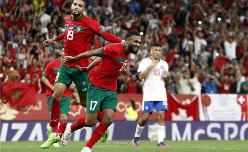 منتخب المغرب يفوز على تشيلي بهدفين دون رد