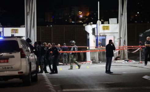 شاهد لحظة تنفيذ عملية حاجز شعفاط في مدينة القدس ليلة أمس