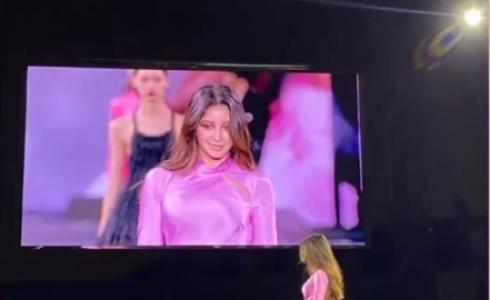 أسيل عمران سفيرة لوريال الشرق الأوسط في أسبوع الموضة بباريس