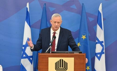 وزير جيش الاحتلال الإسرائيلي بيني غانتس