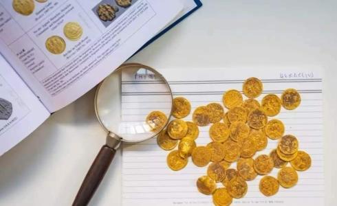 العثور على قطع أثرية يصل عمرها إلى 1400 عام في محمية بانياس